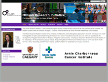 Tablet Screenshot of ohlsonresearch.ca